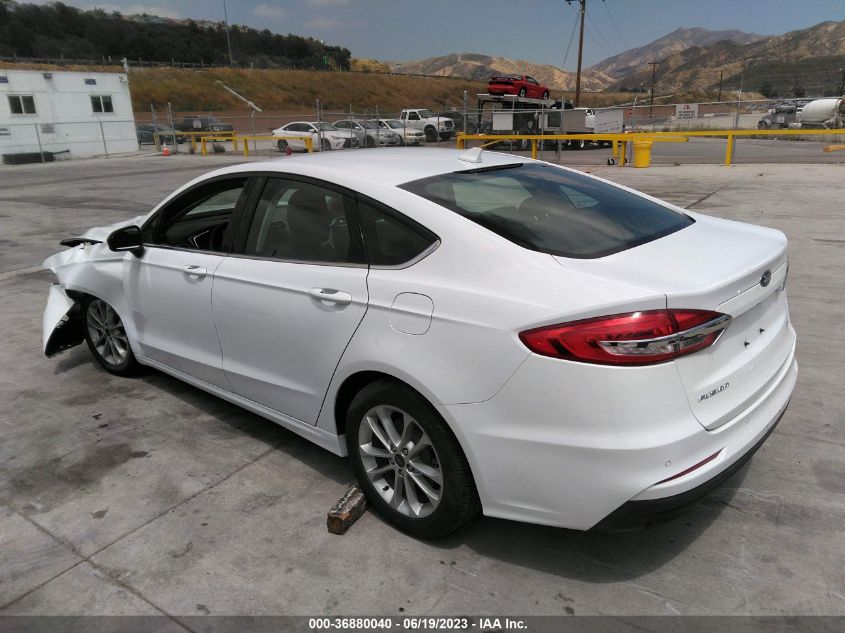 2019 FORD FUSION SE - 3FA6P0H70KR210257