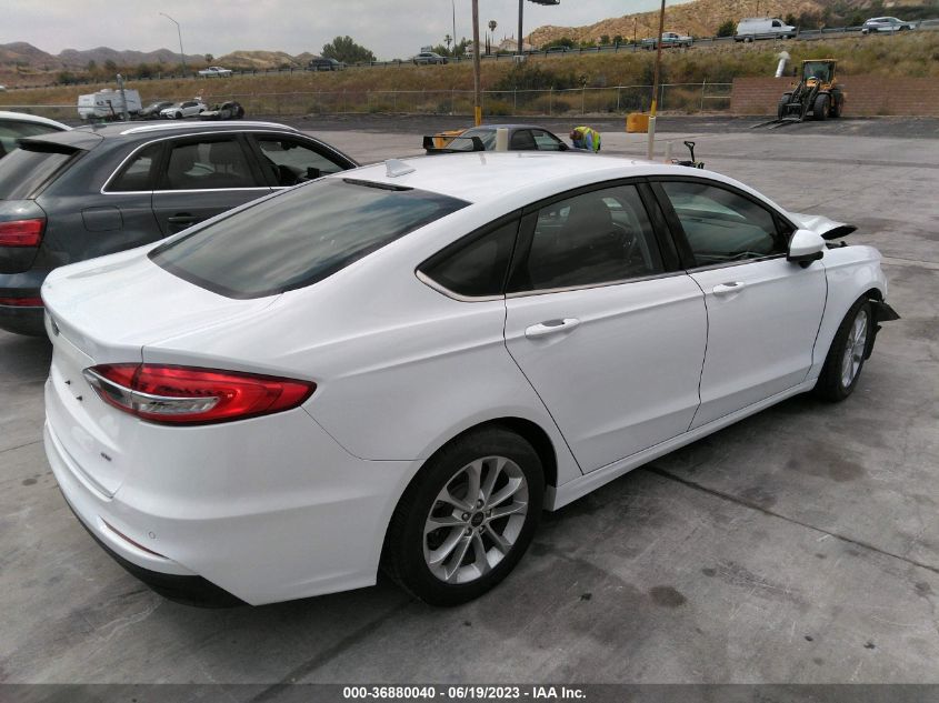 2019 FORD FUSION SE - 3FA6P0H70KR210257