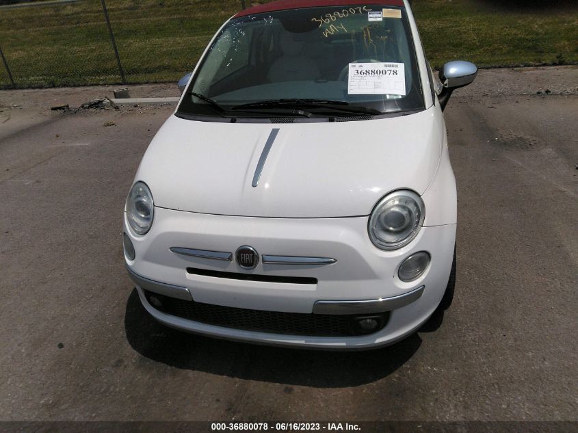 2014 FIAT 500C LOUNGE 3C3CFFER5ET169760
