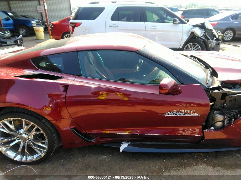 2019 CHEVROLET CORVETTE Z06 2LZ - 1G1YS2D63K5606687