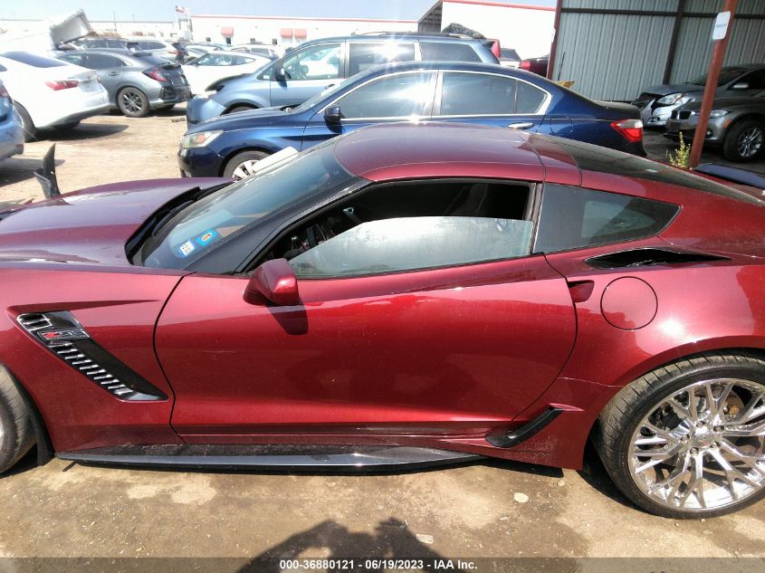 2019 CHEVROLET CORVETTE Z06 2LZ - 1G1YS2D63K5606687