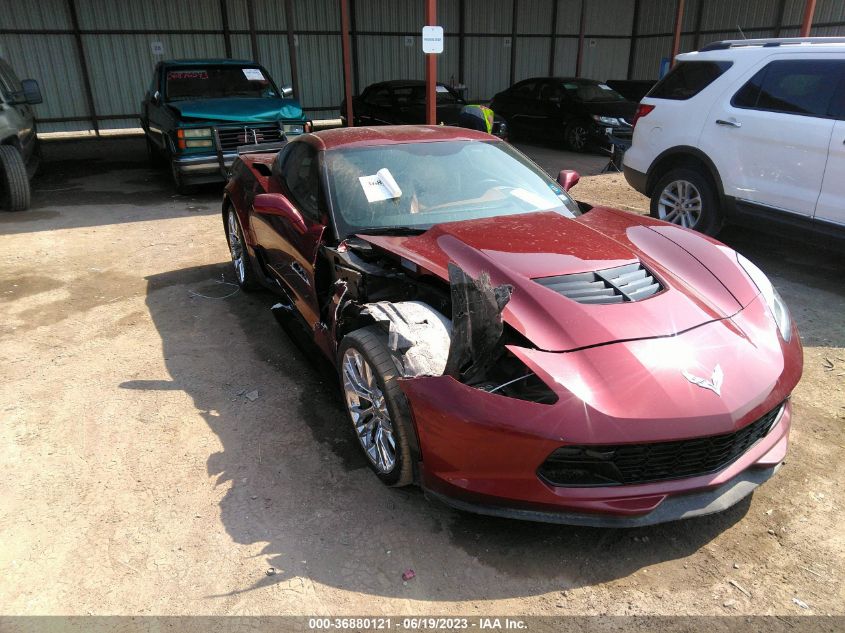 2019 CHEVROLET CORVETTE Z06 2LZ - 1G1YS2D63K5606687