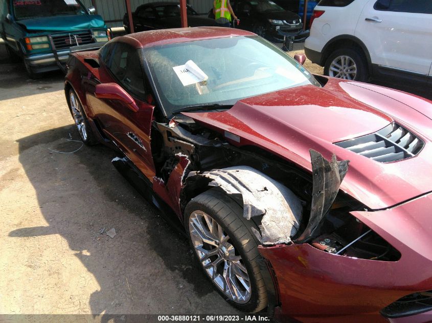 2019 CHEVROLET CORVETTE Z06 2LZ - 1G1YS2D63K5606687