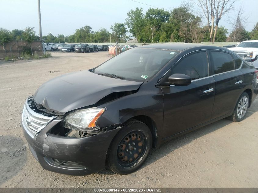 2013 NISSAN SENTRA SV - 3N1AB7AP8DL750681