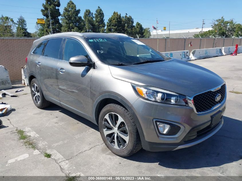 2016 KIA SORENTO EX - 5XYPH4A52GG001499