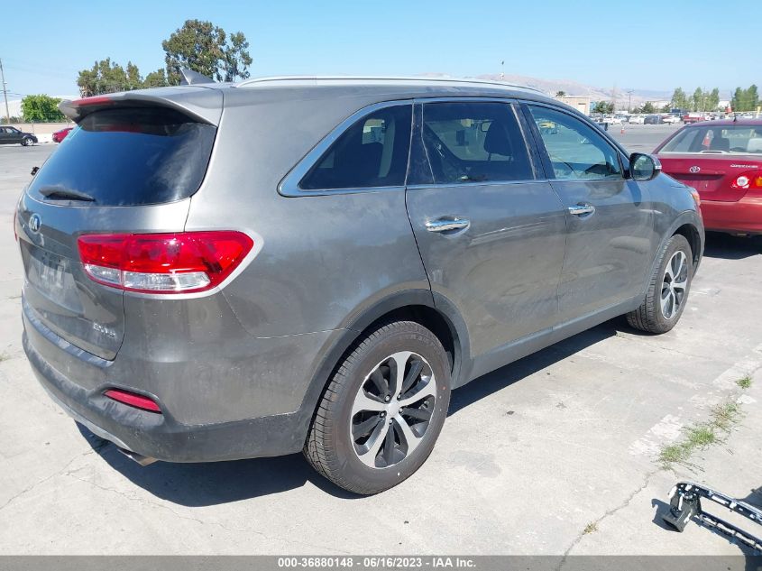 2016 KIA SORENTO EX - 5XYPH4A52GG001499