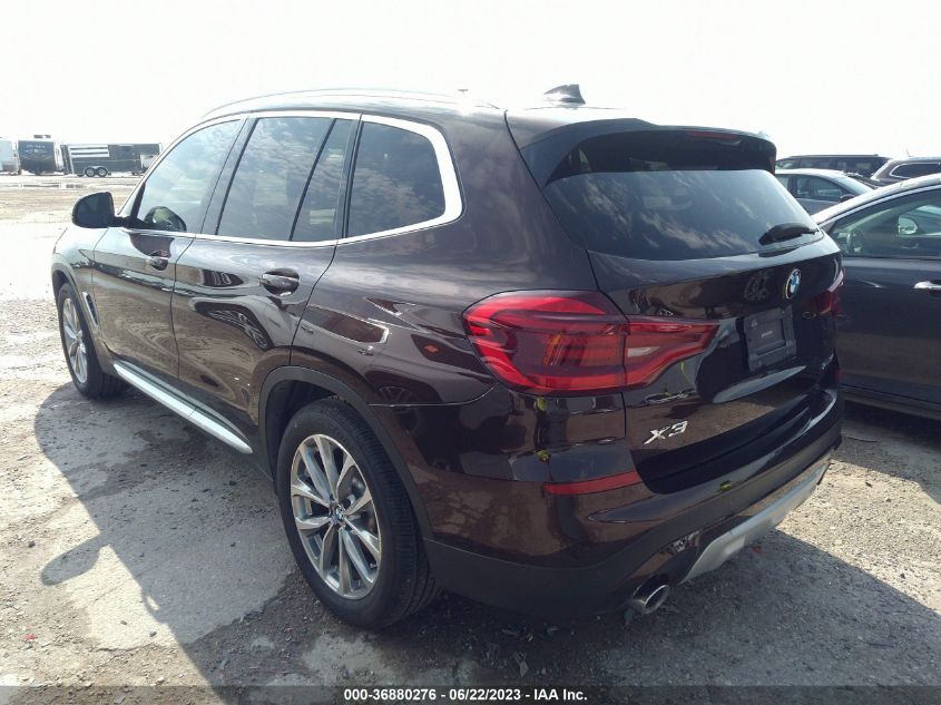 2019 BMW X3 SDRIVE30I - 5UXTR7C5XKLE96494