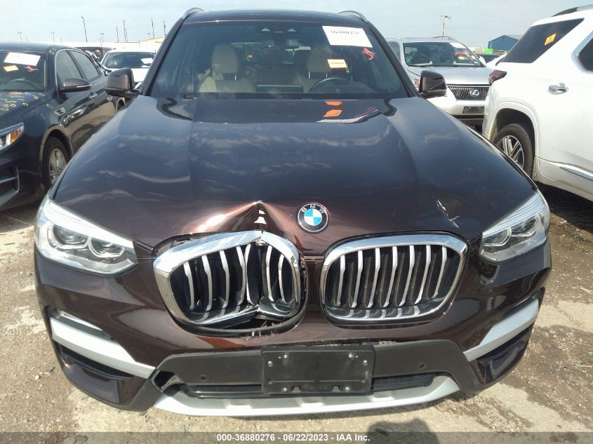 2019 BMW X3 SDRIVE30I - 5UXTR7C5XKLE96494