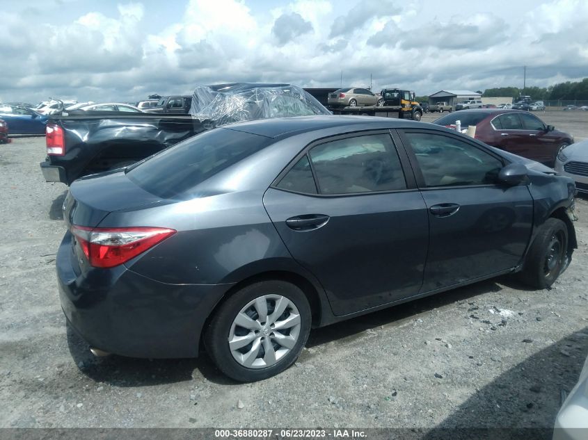 2015 TOYOTA COROLLA L/LE/S/S PLUS/LE PLUS - 2T1BURHE1FC456296