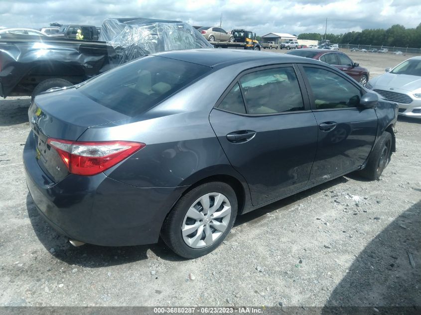2015 TOYOTA COROLLA L/LE/S/S PLUS/LE PLUS - 2T1BURHE1FC456296