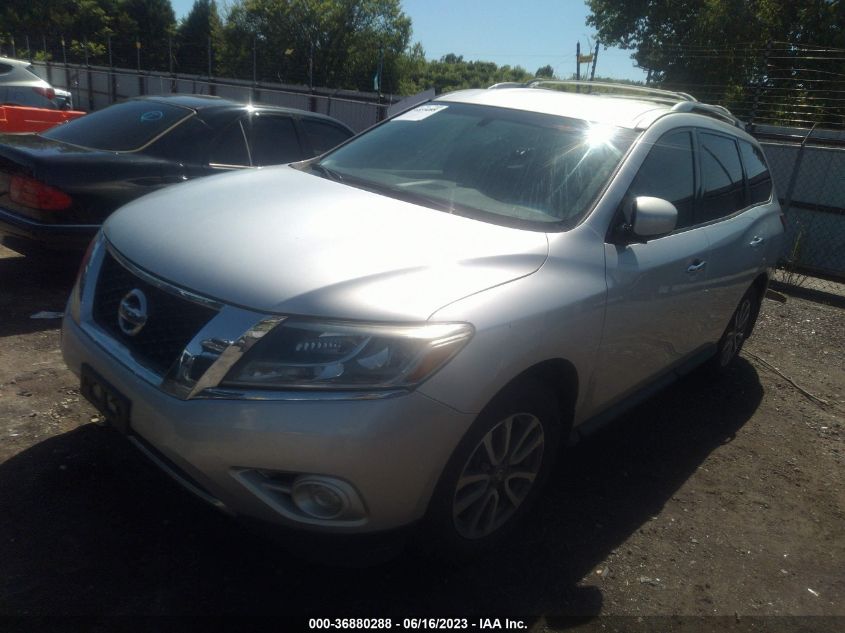 2014 NISSAN PATHFINDER SV - 5N1AR2MM0EC611859