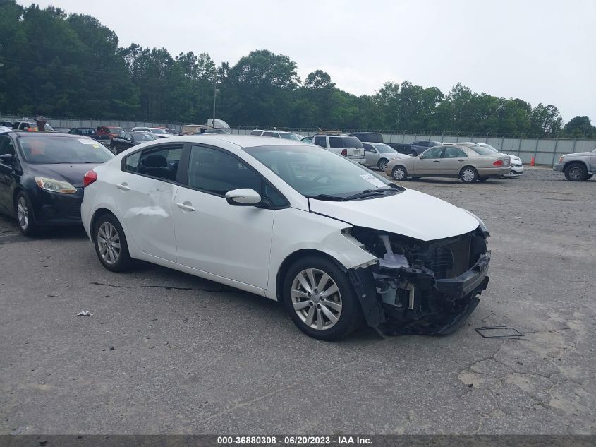 2016 KIA FORTE LX - KNAFX4A69G5478430