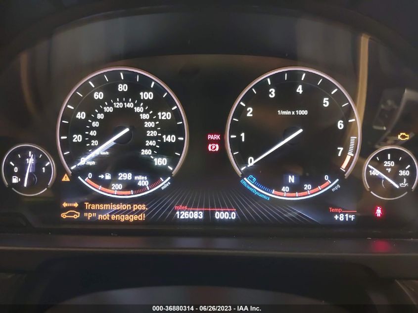 2013 BMW 5 SERIES 528I XDRIVE - WBAXH5C50DDW12304