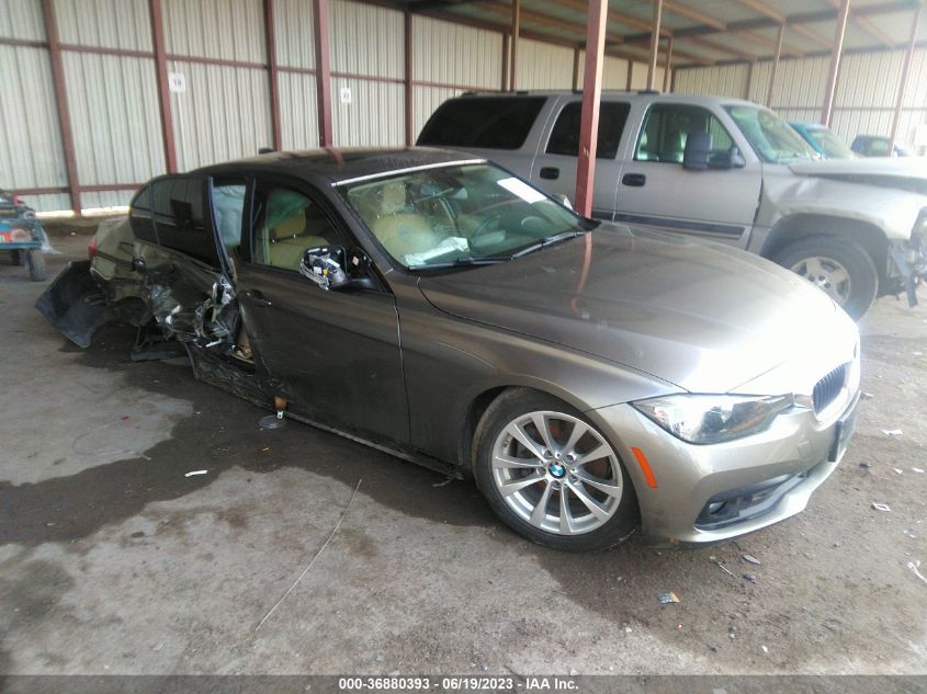 2016 BMW 3 SERIES 320I - WBA8E1G53GNT37204