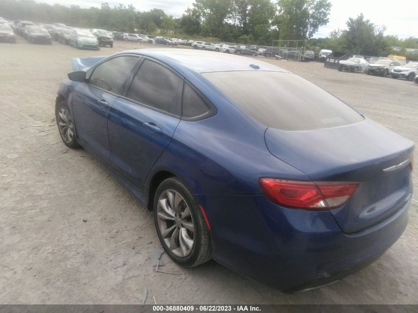 2015 CHRYSLER 200 S - 1C3CCCBB8FN745745