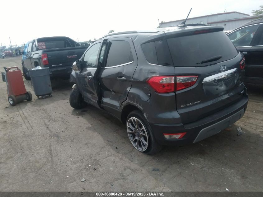 2020 FORD ECOSPORT TITANIUM - MAJ6S3KL8LC354516