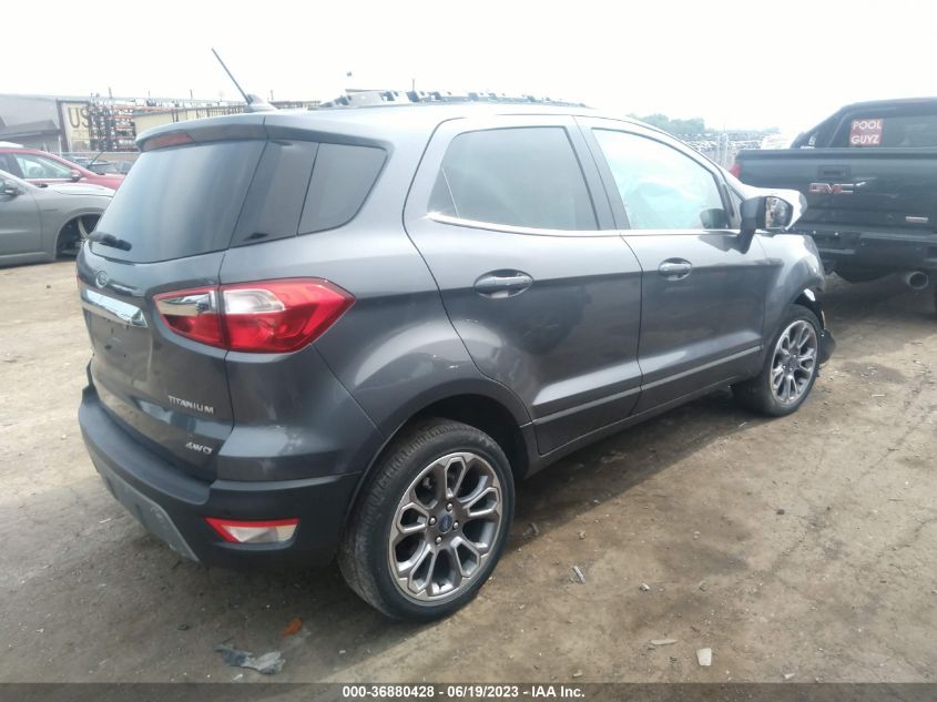 2020 FORD ECOSPORT TITANIUM - MAJ6S3KL8LC354516