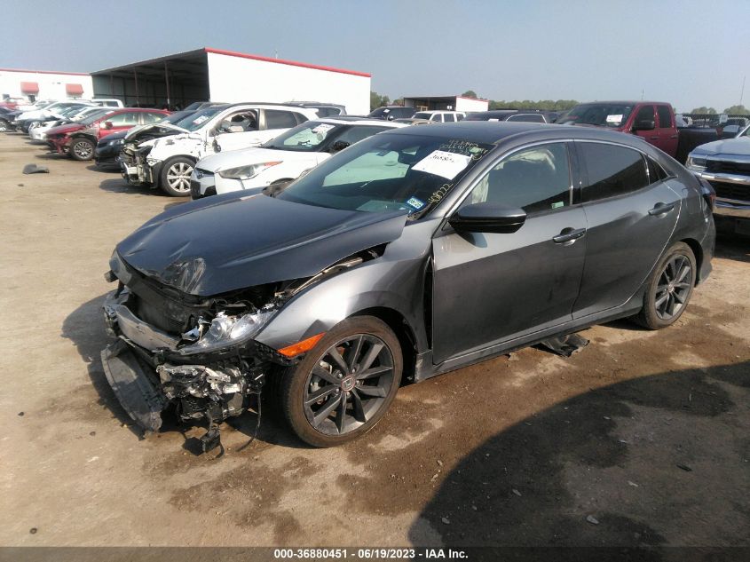 2020 HONDA CIVIC HATCHBACK EX-L - SHHFK7H82LU408222