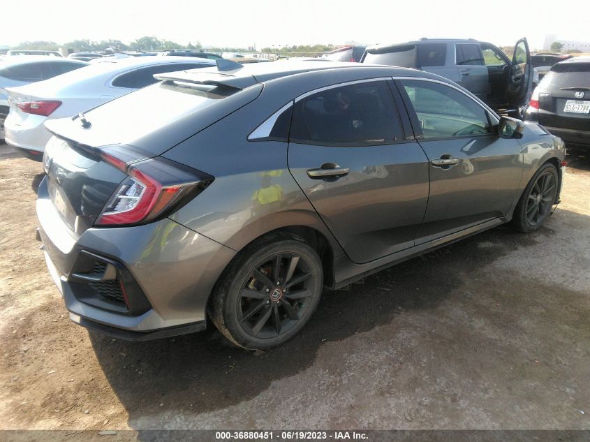 2020 HONDA CIVIC HATCHBACK EX-L - SHHFK7H82LU408222