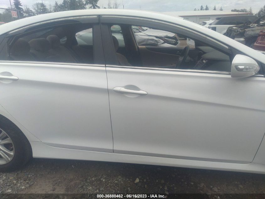 2014 HYUNDAI SONATA GLS - 5NPEB4AC7EH935140