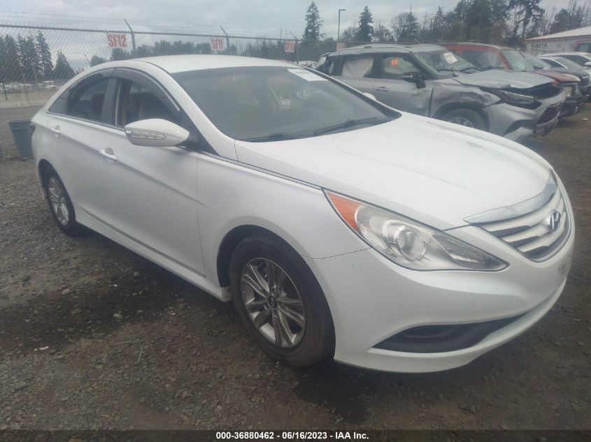 2014 HYUNDAI SONATA GLS - 5NPEB4AC7EH935140