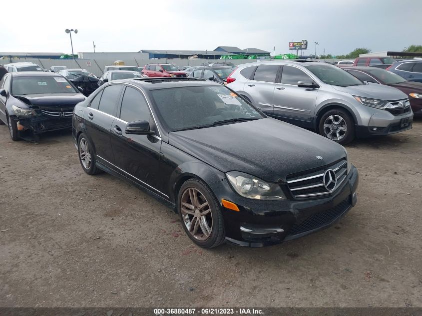 2014 MERCEDES-BENZ C-CLASS C 250 - WDDGF4HB7EG214241