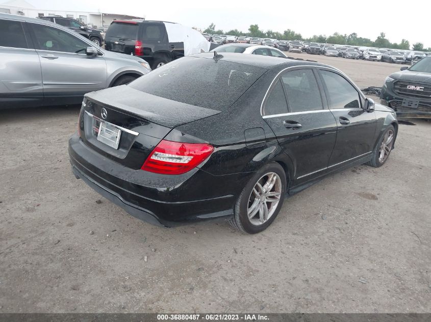 2014 MERCEDES-BENZ C-CLASS C 250 - WDDGF4HB7EG214241