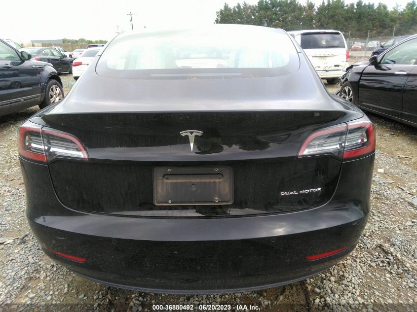 2020 TESLA MODEL 3 LONG RANGE - 5YJ3E1EB0LF621811