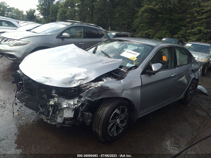 2016 HONDA ACCORD SEDAN LX - 1HGCR2F33GA105024