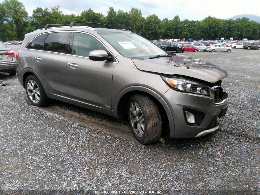 2017 KIA SORENTO SX V6 - 5XYPKDA55HG278571