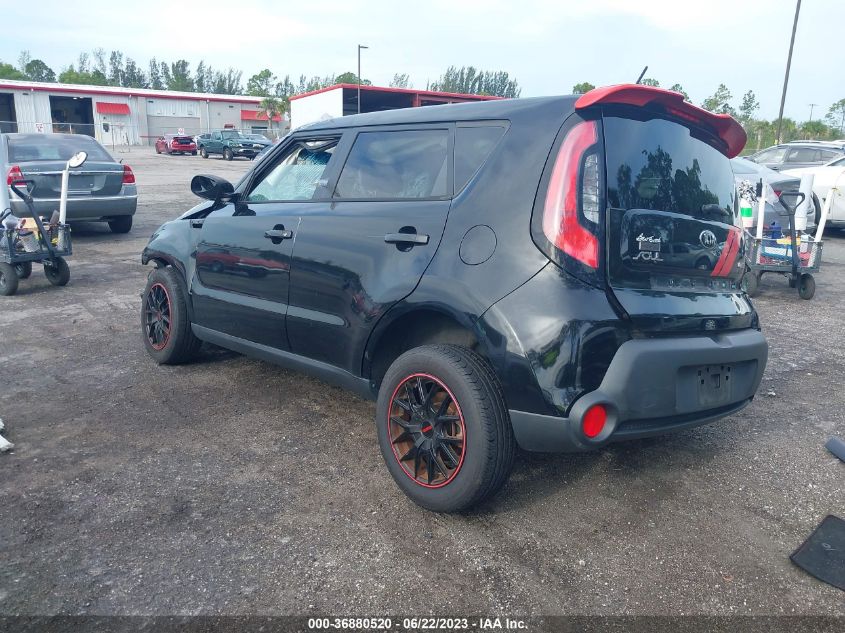 2015 KIA SOUL + - KNDJP3A55F7144039