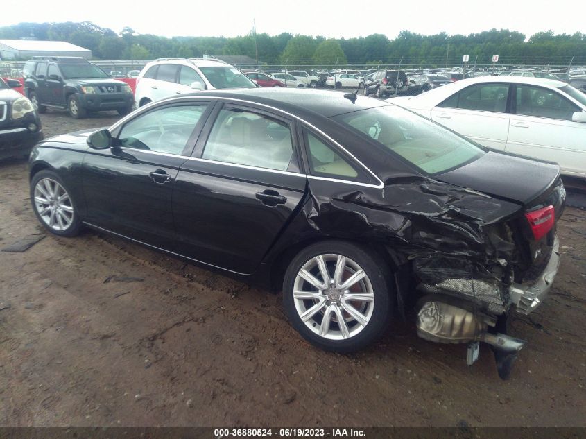 2013 AUDI A6 2.0T PREMIUM PLUS - WAUGFAFC1DN032837