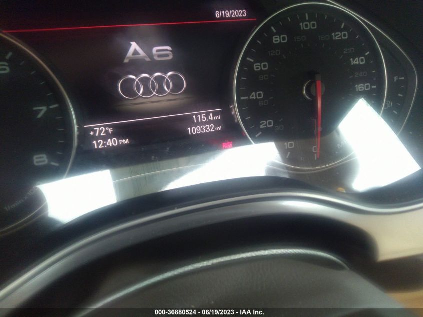 2013 AUDI A6 2.0T PREMIUM PLUS - WAUGFAFC1DN032837