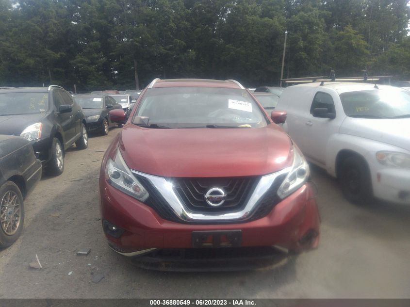 2016 NISSAN MURANO PLATINUM - 5N1AZ2MHXGN104199