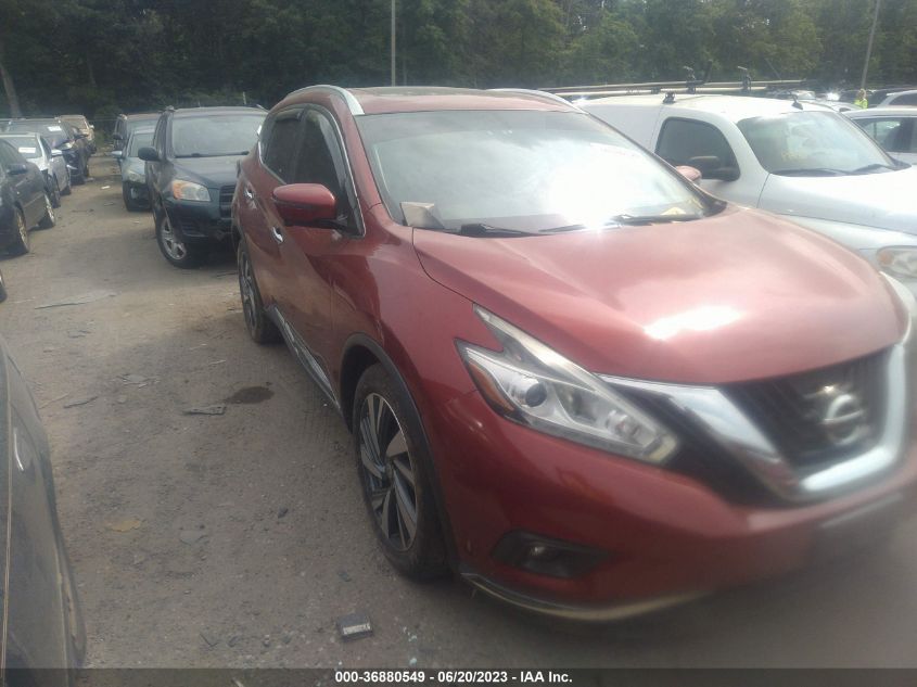 2016 NISSAN MURANO PLATINUM - 5N1AZ2MHXGN104199