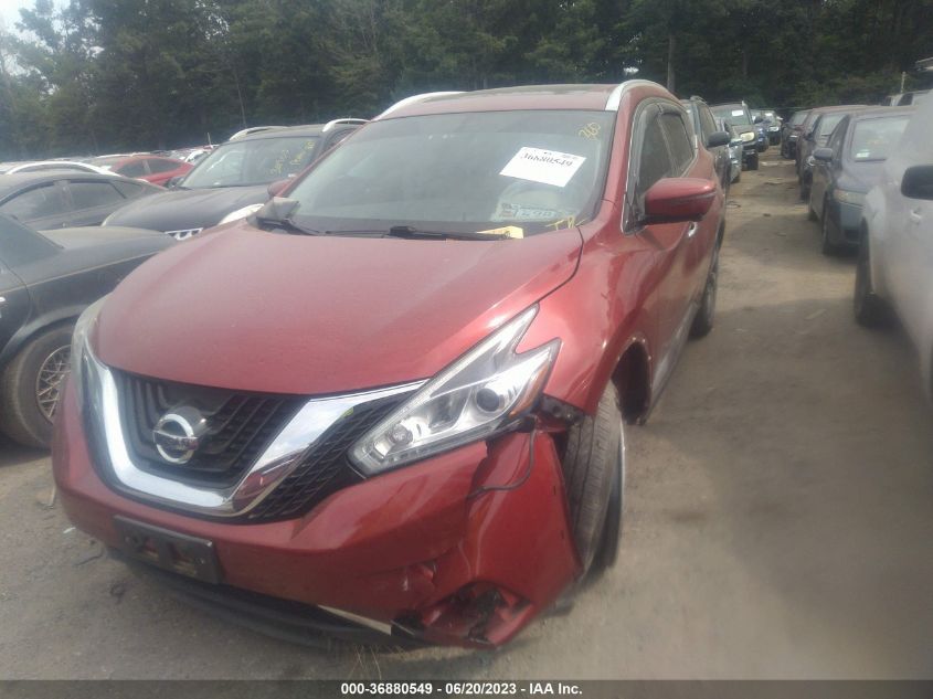 2016 NISSAN MURANO PLATINUM - 5N1AZ2MHXGN104199