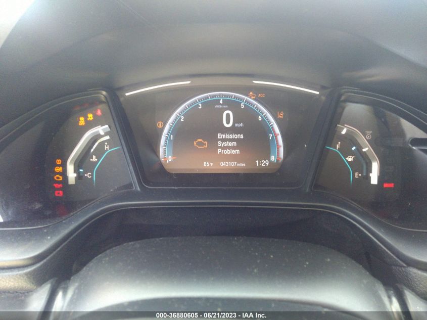 2019 HONDA CIVIC SEDAN LX - 19XFC2E60KE005848