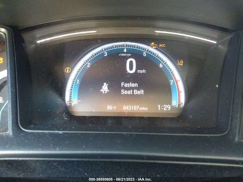 2019 HONDA CIVIC SEDAN LX - 19XFC2E60KE005848
