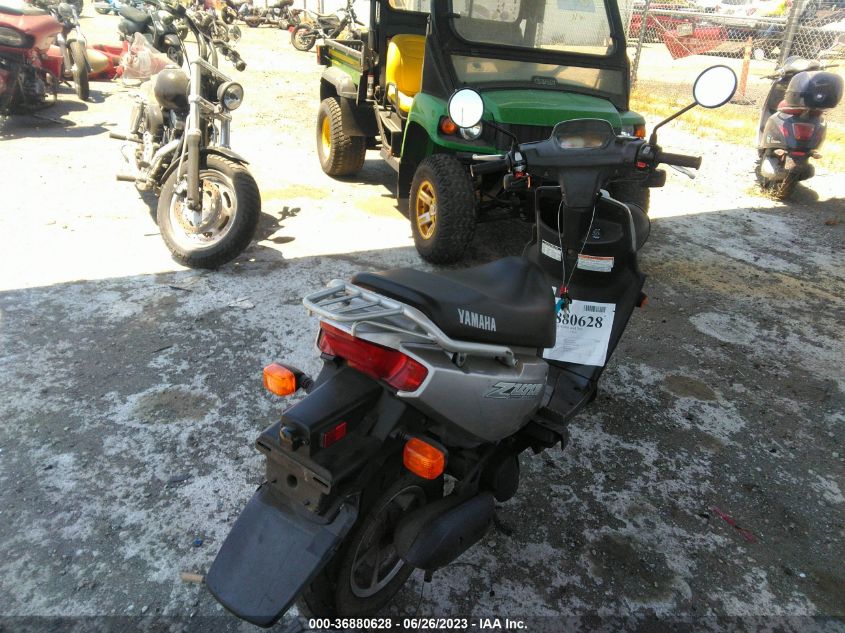 2004 YAMAHA YW50 AP ZUMA - LPRSA20AX4A402404