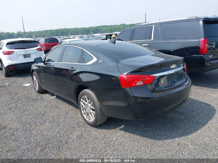 2017 CHEVROLET IMPALA LS - 2G11Z5SAXH9101831