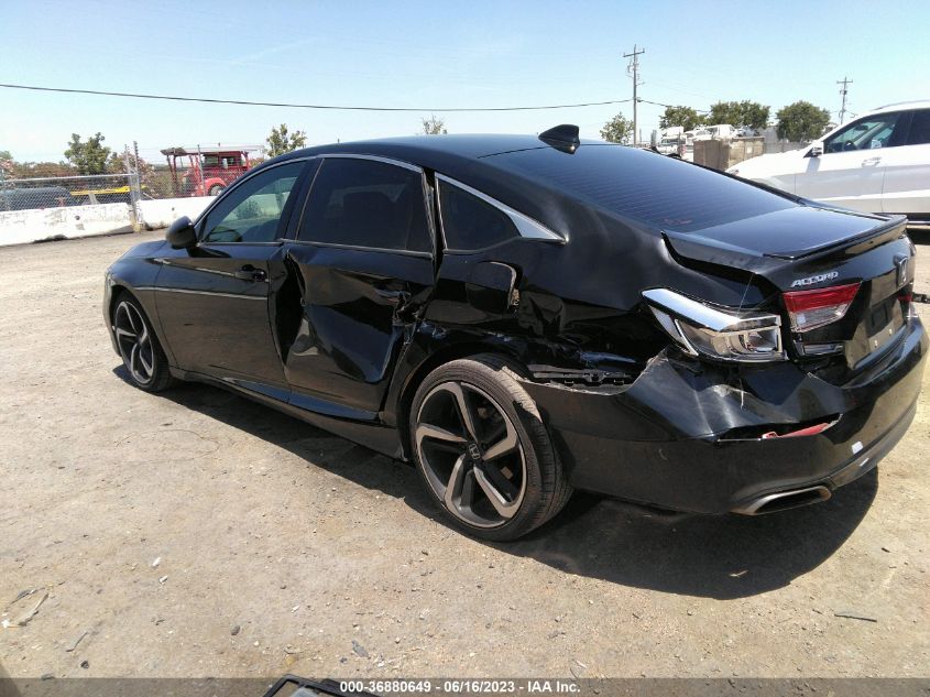 2019 HONDA ACCORD SEDAN SPORT 1.5T - 1HGCV1F38KA038502