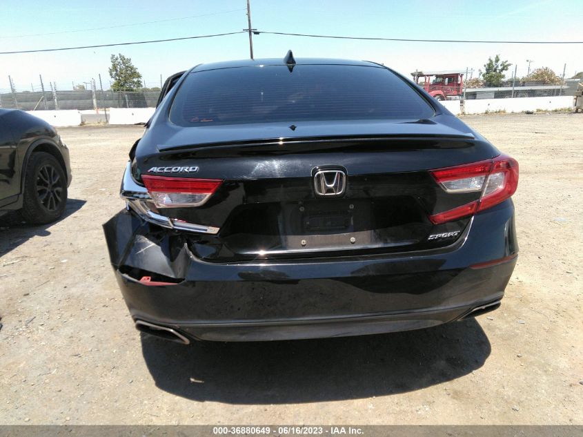2019 HONDA ACCORD SEDAN SPORT 1.5T - 1HGCV1F38KA038502