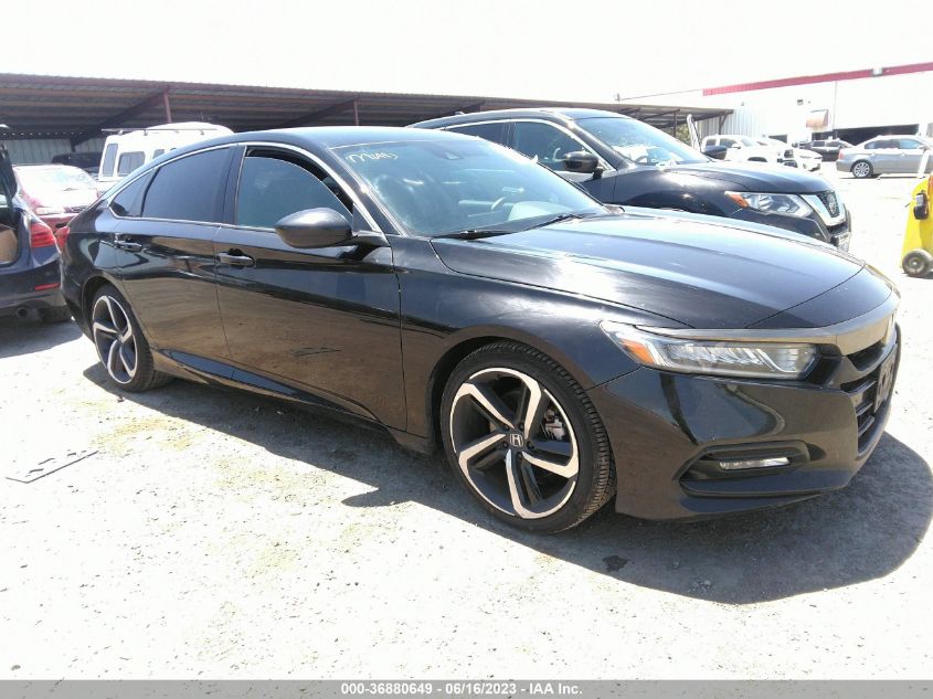 2019 HONDA ACCORD SEDAN SPORT 1.5T - 1HGCV1F38KA038502