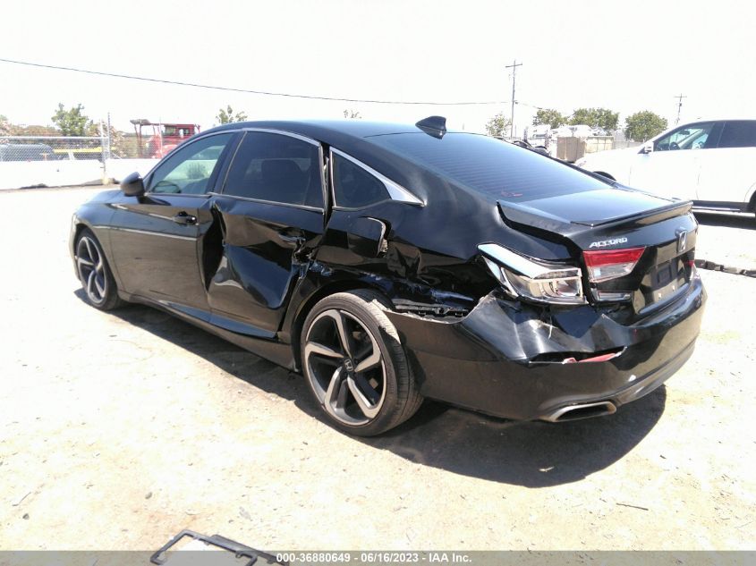 2019 HONDA ACCORD SEDAN SPORT 1.5T - 1HGCV1F38KA038502