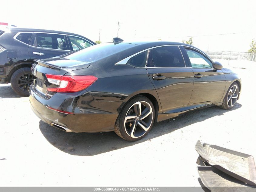 2019 HONDA ACCORD SEDAN SPORT 1.5T - 1HGCV1F38KA038502