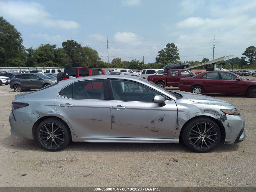 2021 TOYOTA CAMRY SE/SE NIGHT SHADE - 4T1G11AKXMU574035