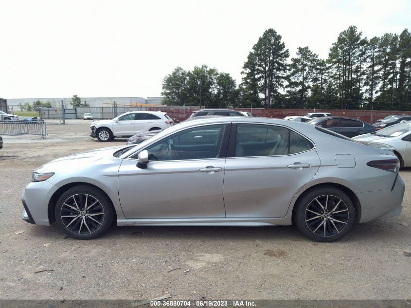 2021 TOYOTA CAMRY SE/SE NIGHT SHADE - 4T1G11AKXMU574035