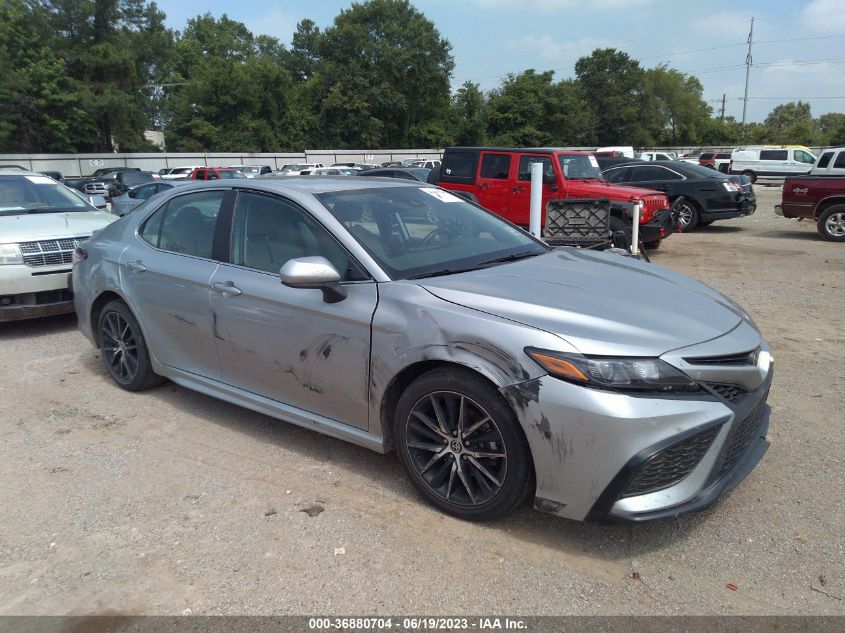 2021 TOYOTA CAMRY SE/SE NIGHT SHADE - 4T1G11AKXMU574035