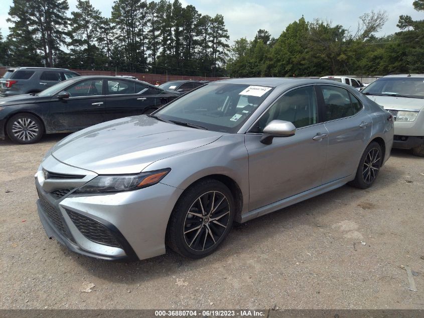 2021 TOYOTA CAMRY SE/SE NIGHT SHADE - 4T1G11AKXMU574035