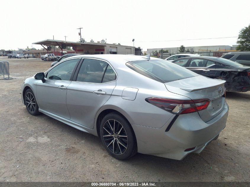 2021 TOYOTA CAMRY SE/SE NIGHT SHADE - 4T1G11AKXMU574035